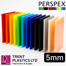 5mm Coloured Gloss Perspex