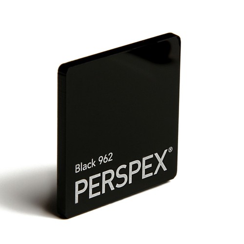 Perspex black 962 cast - black,