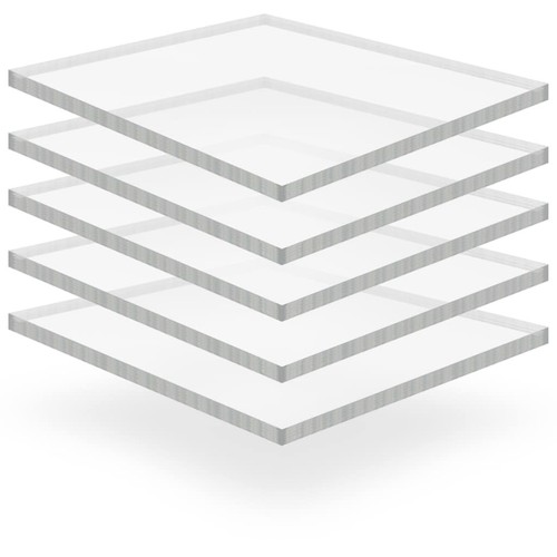 Fast dispatch clear perspex - clear,