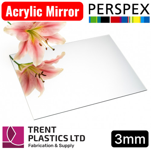 Silver acrylic mirror sheet - acrylic,
