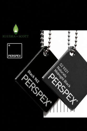 Black acrylic perspex - acrylic,