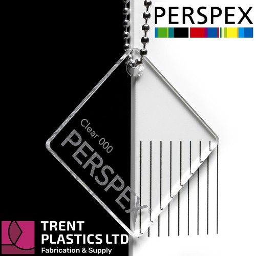 Clear acrylic sheet cut to - clear,