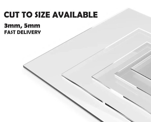 Clear perspex acrylic - perspex, sheet