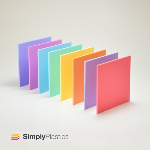 3mm perspex sweet pastels - 3mm,